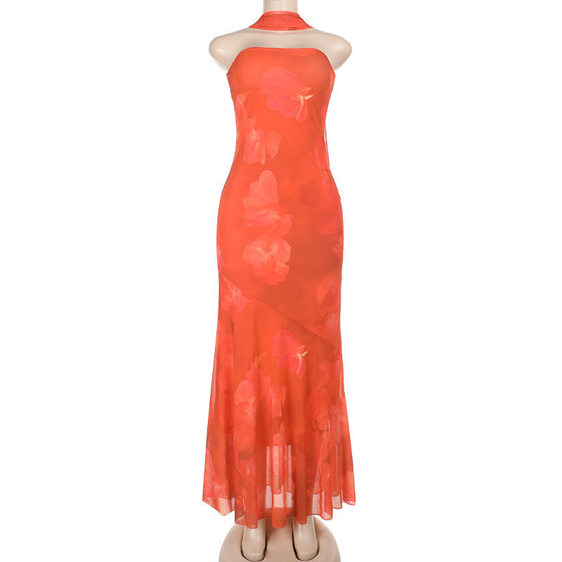 Sunshine Dreams Maxi Dress - Orange