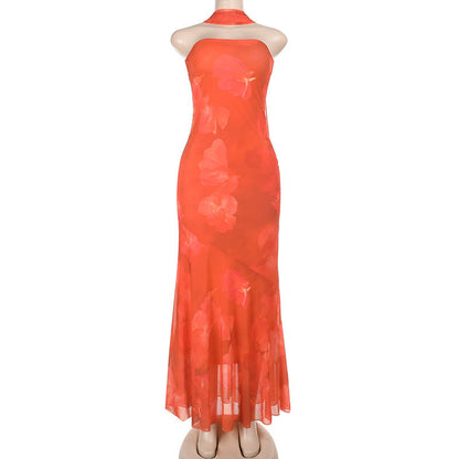 Sunshine Dreams Maxi Dress - Orange