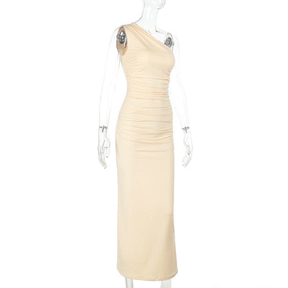 Zuma Assymetrical Dress - Yellow