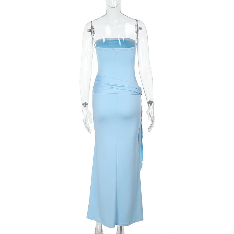 Crawley Maxi Dress - Blue