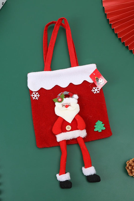 Christmas Santa Claus Festive Party Tote Gift Bag