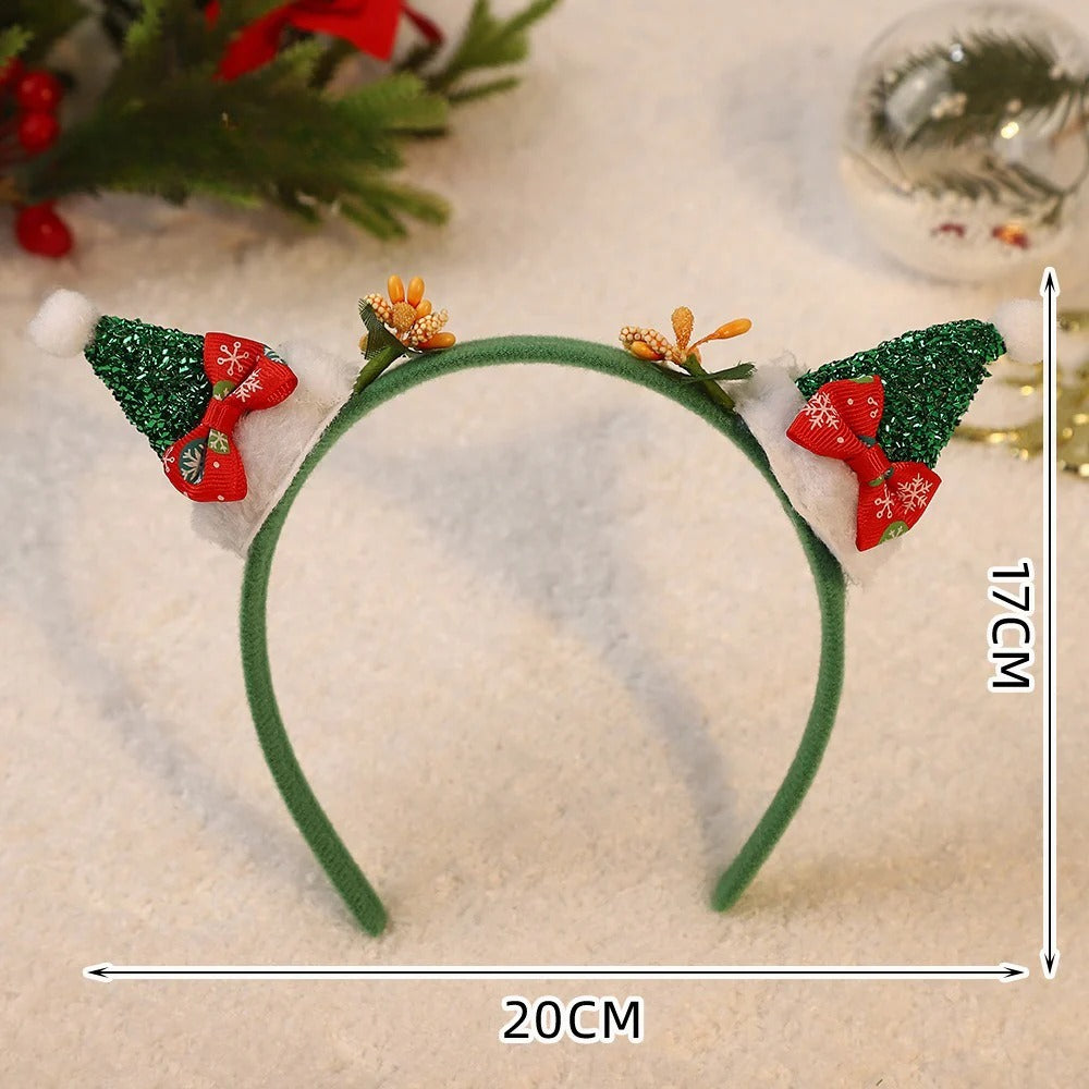 Christmas Cute Antler Elegant Fairy Hair Accessory