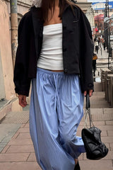 Striped Loose Fit Bloomers pant