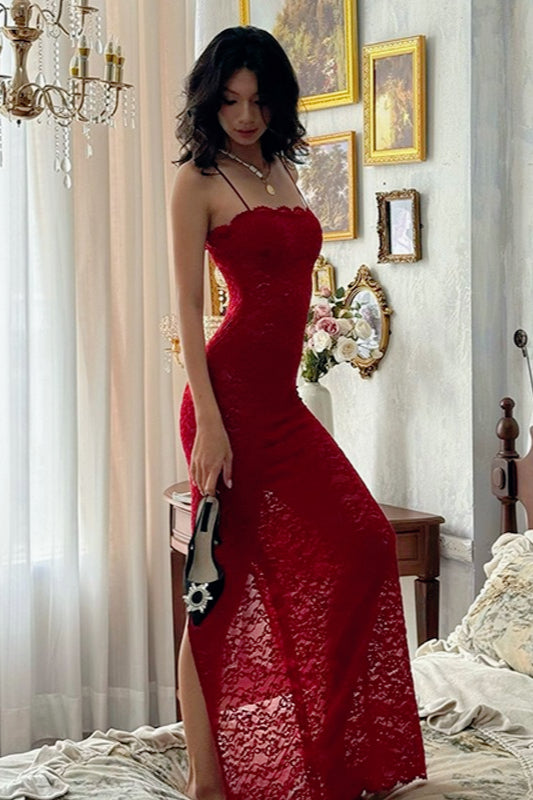 Long Bodycon Slip Dress