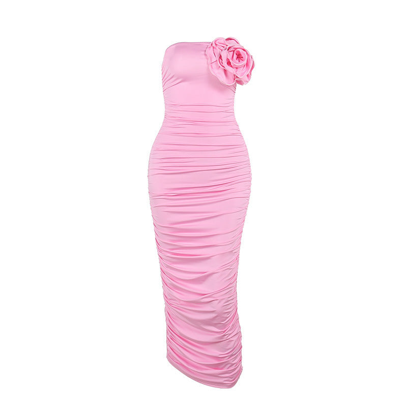 Flower Diva Dress-Pink