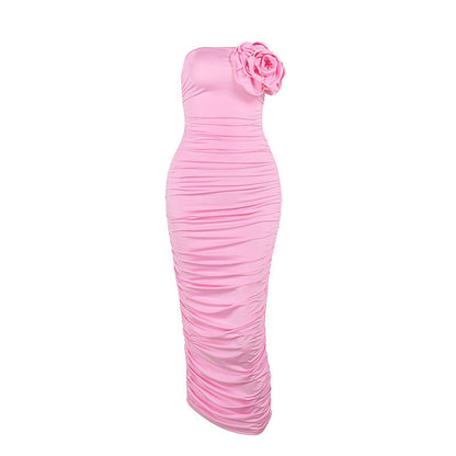 Flower Diva Dress-Pink