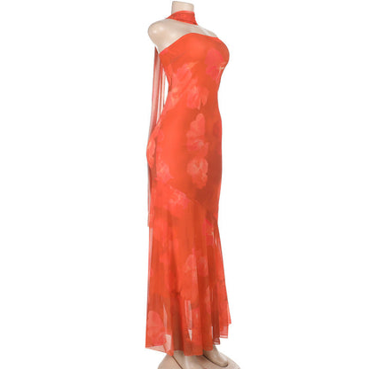 Sunshine Dreams Maxi Dress - Orange