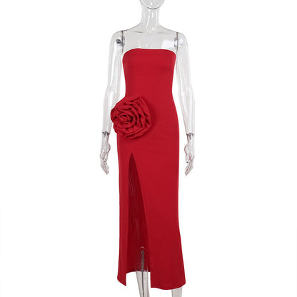 Fleming Maxi Dress - Red