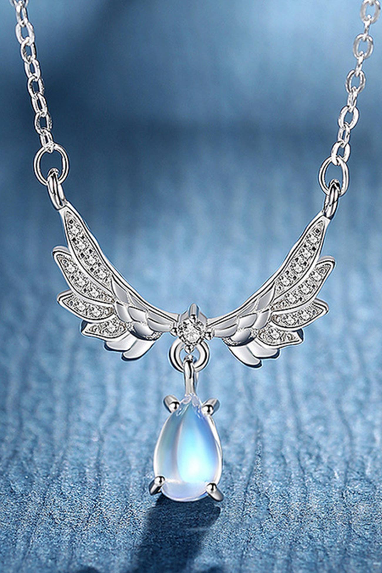 Angel Wings Moonlight Necklace