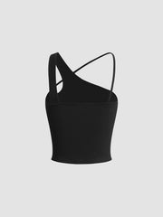 Vibemartini Asymmetrical Halter Tank Top