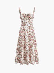 Vibemartini Rosebud Floral Midi Sundress