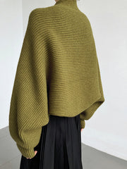 Vibemartini Solid Open-Front Shrug Sweater