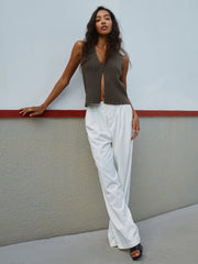 Vibemartini Main Character Rib Sweater Vest