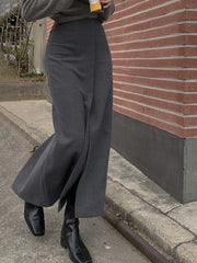 Vibemartini She's Effortless Slit Maxi Skirt