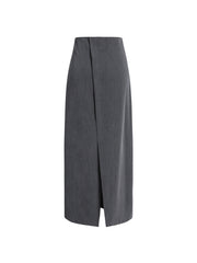 Vibemartini She's Effortless Slit Maxi Skirt