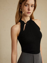 Vibemartini Vintage Button Sweater Vest