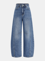 Vibemartini Denim Curved-Leg Jeans