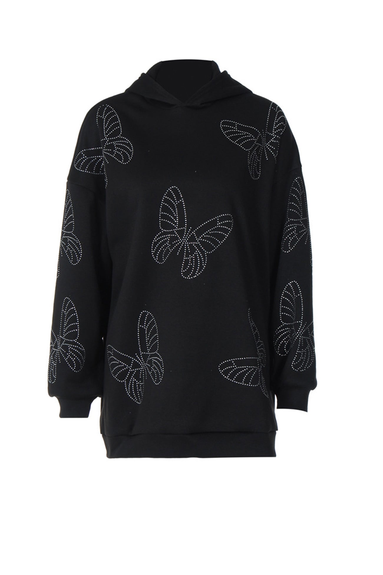 Butterfly Hot Drilling Hoodie