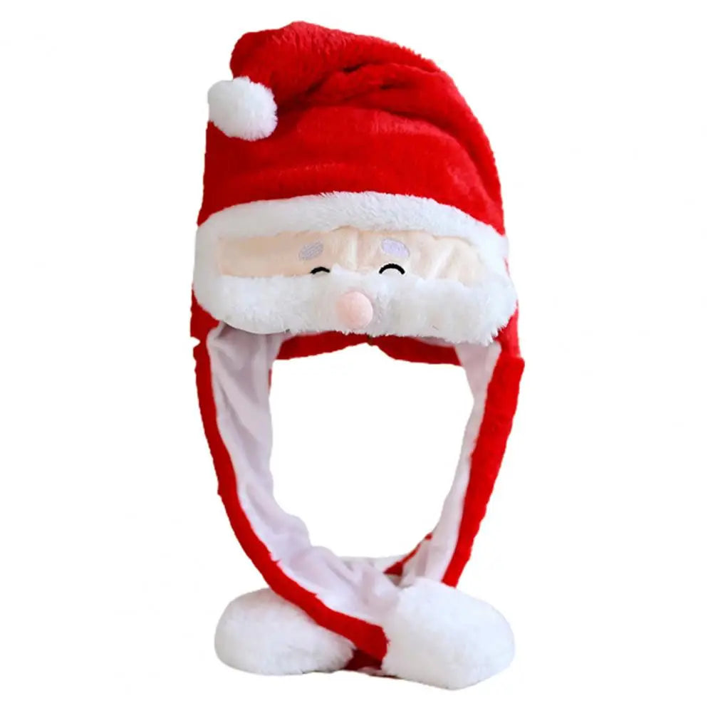 Jumping Santa Claus Elk Snowman Snowflake Cosplay Hat A Hat-L