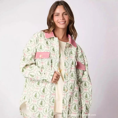 European American Christmas Jacket Coat Coats-241208