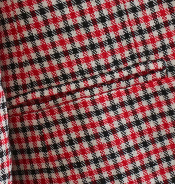 Fall women blazer jacket ladies tops office wear women korean plaid blazer vintage orange long blazer coat streetwear