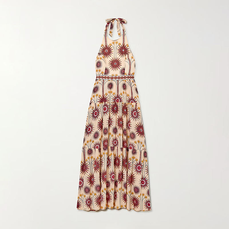 Summer Bohemian Tropical Floral dress