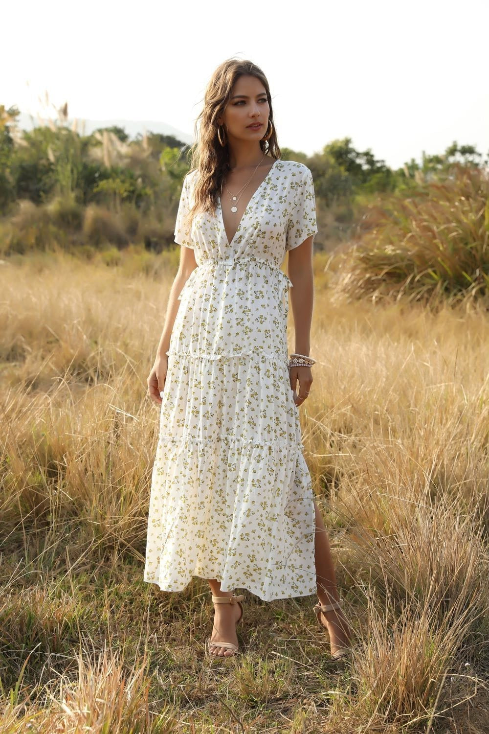 With Wind Spring Dress