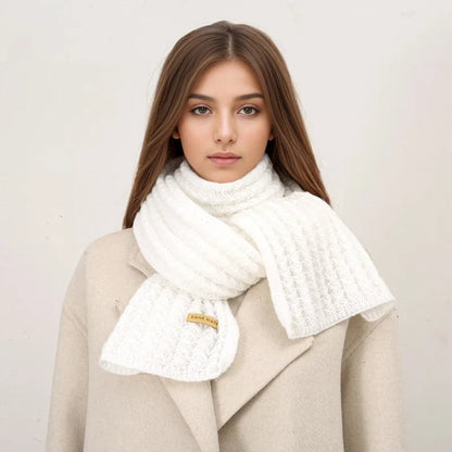 Thick Knitted Cashmere Lady Korean Style Winter Scarf Scarfs-L