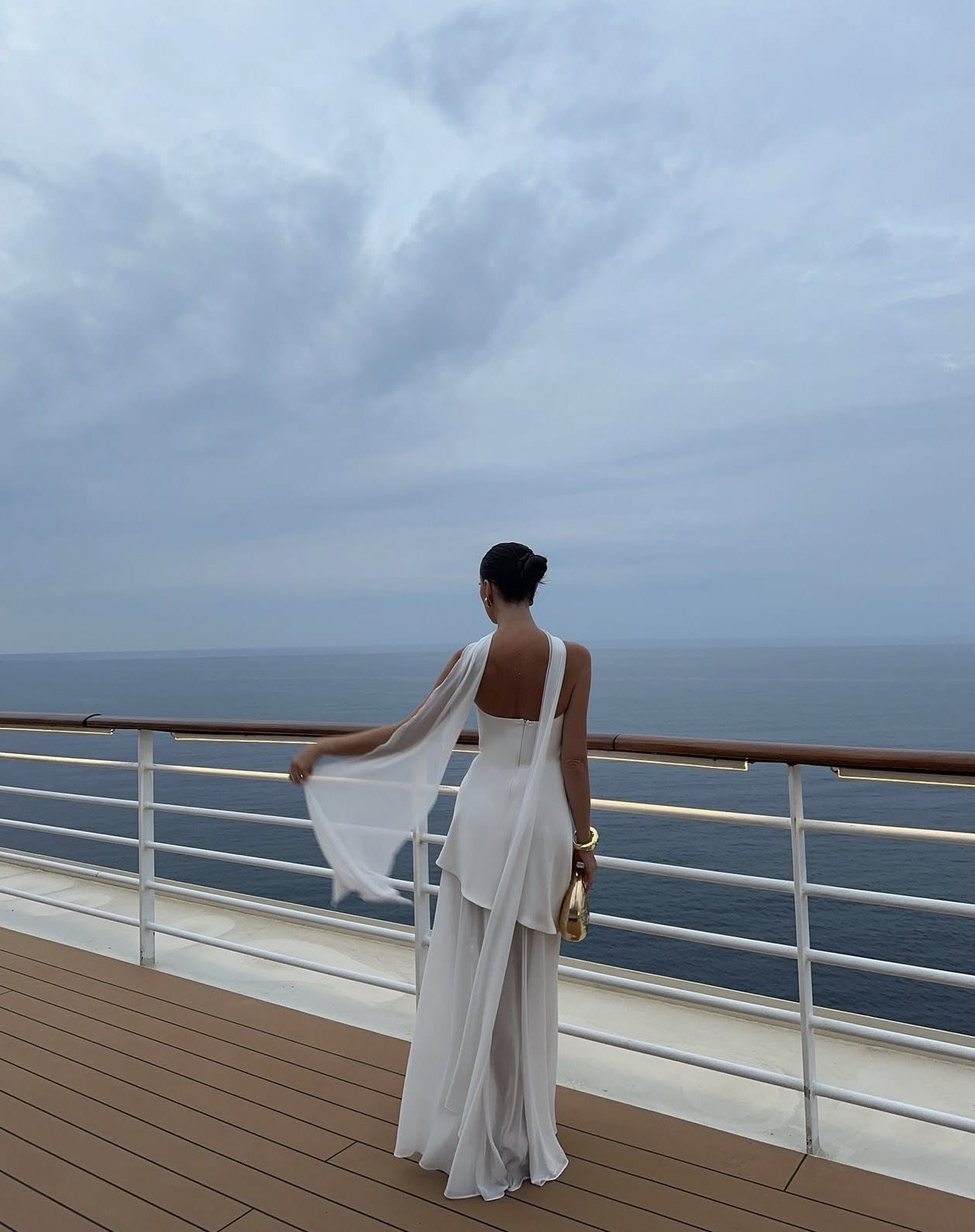 Asymmetrical Maxi Dress