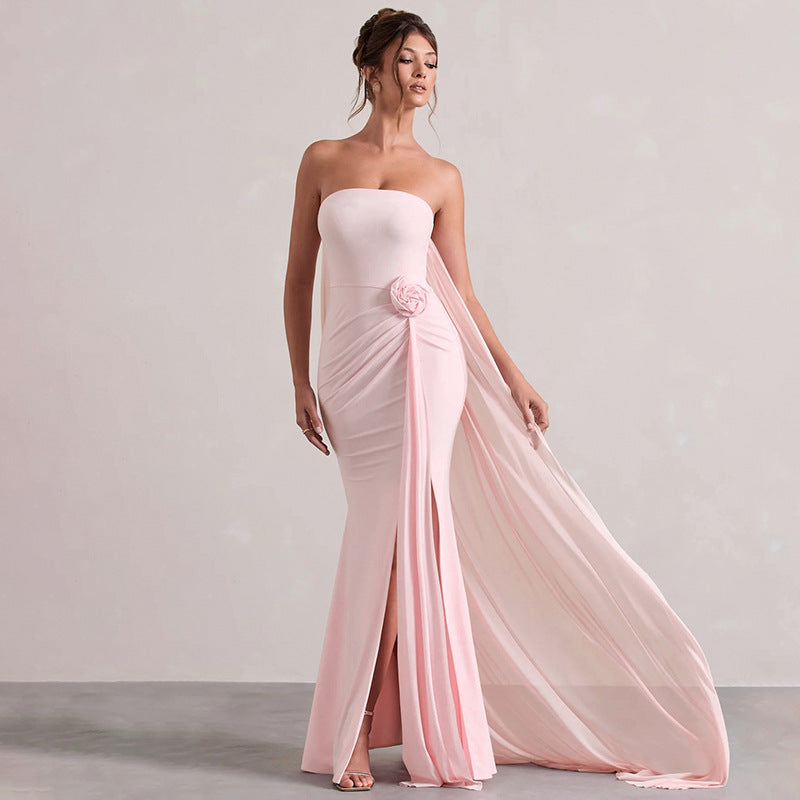 Zinnia Maxi Dress - Pink