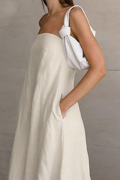 Slim Tube Top Long Dress