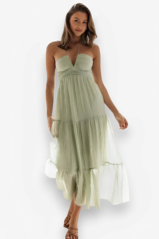 Chiffon Sleeveless summer Dress