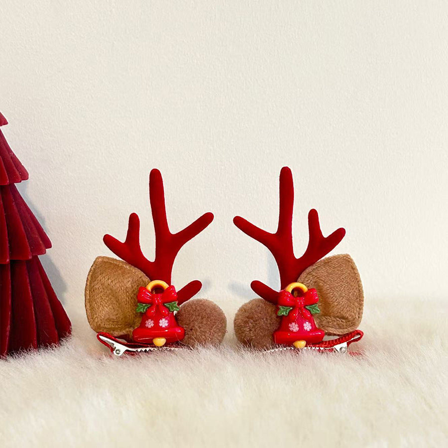 Cute Antler Ears Headband Christmas Hair Accessory