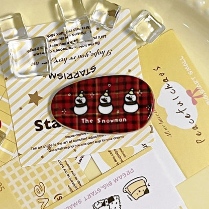 Christmas Seamless Side Hair Duck Bill Hair Accessory