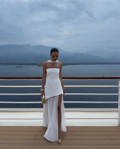 Asymmetrical Maxi Dress