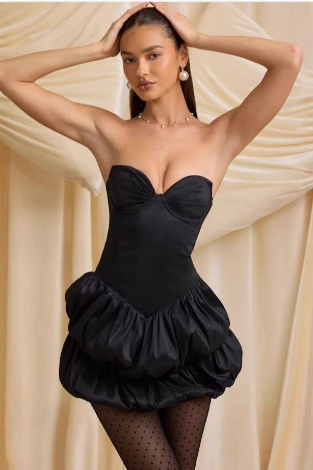 ube top double layer tutu dress