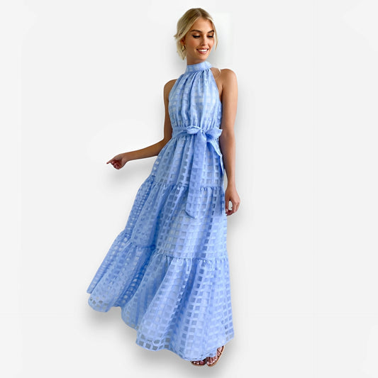 Casual sleeveless long dress