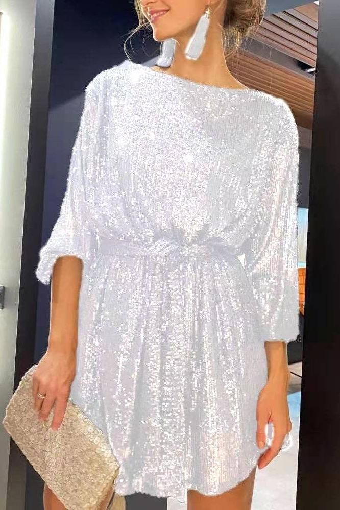 Party sparkling sequin dress