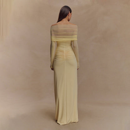 Siela Maxi Dress - Yellow