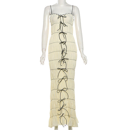 Elida Maxi Dress - Apricot