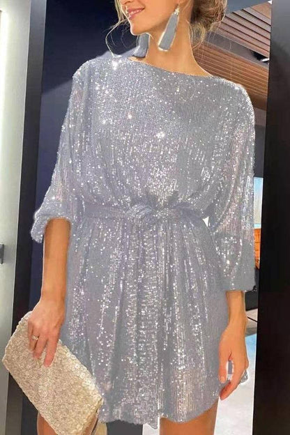 Party sparkling sequin dress
