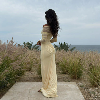 Siela Maxi Dress - Yellow