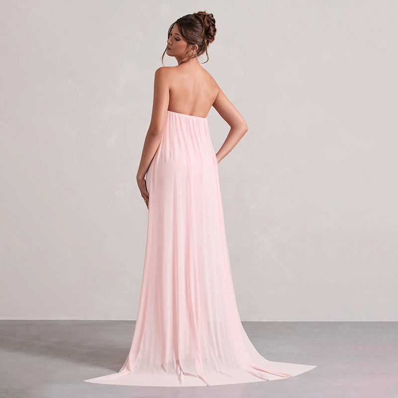 Zinnia Maxi Dress - Pink