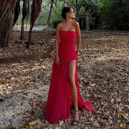 Asymmetrical Maxi Dress