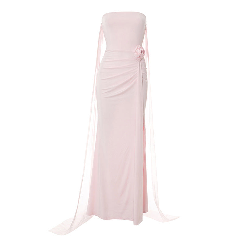 Zinnia Maxi Dress - Pink