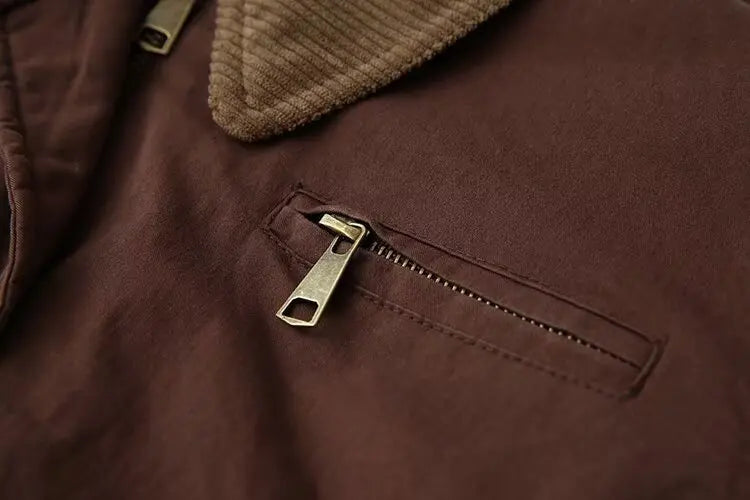 Casual Lapel Single Breasted Pocket Women's Bomber Jacket Vintage Long Sleeves Elastic Hem Loose Winter Coat 2024 Chic Outerwear