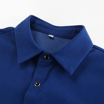 Solid Color Casual Outerwear Women Single Breasted Long Sleeve Pocket Shirt Jackets Spring Autumn Vintage Fashion Simple Jacket