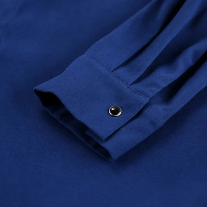 Solid Color Casual Outerwear Women Single Breasted Long Sleeve Pocket Shirt Jackets Spring Autumn Vintage Fashion Simple Jacket