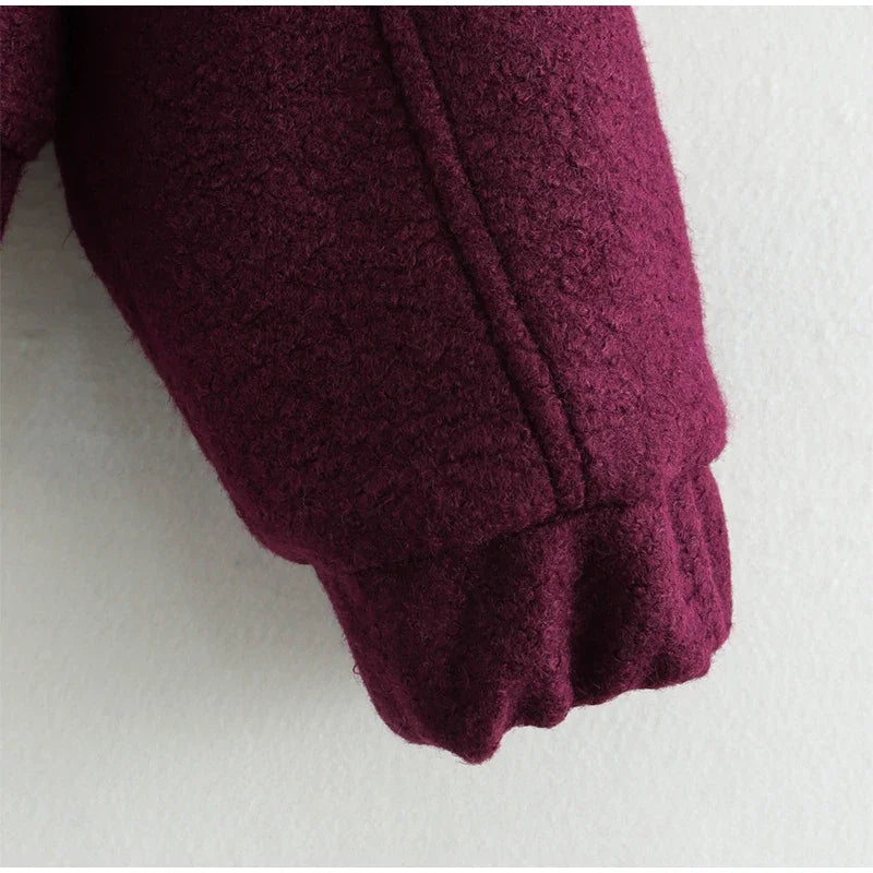 Casual Zipper Long Sleeve O-neck Coat for Women Spring New Solid Loose Female Jacket Vintage Ladies Outwear Top High Street