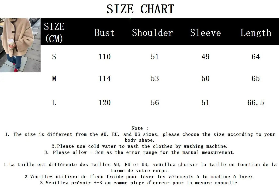 Solid Pocket Fleece Jacket Coat Women Single Breasted Long Sleeve Warm Outerwear Autumn Winter Casual Fashion Jackets New